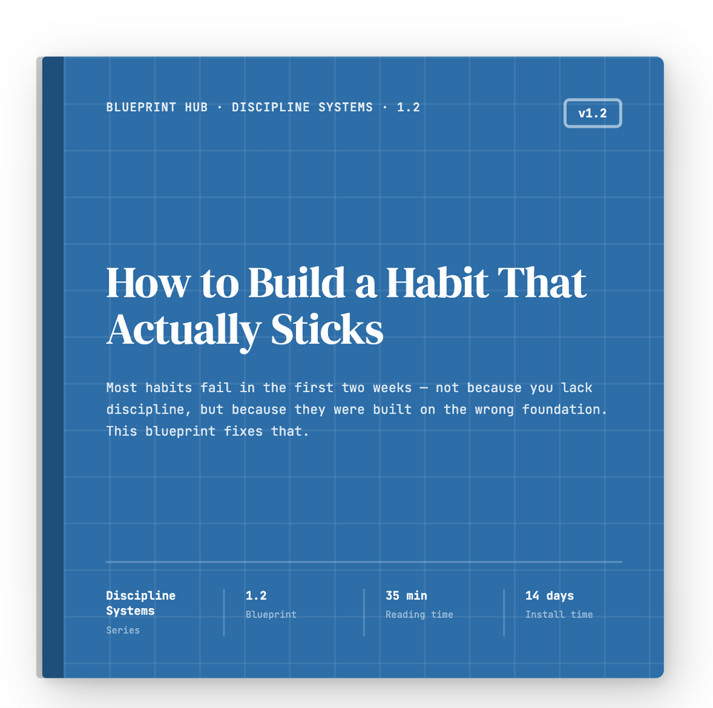 How to Build a Habit That Actually Sticks 1.2