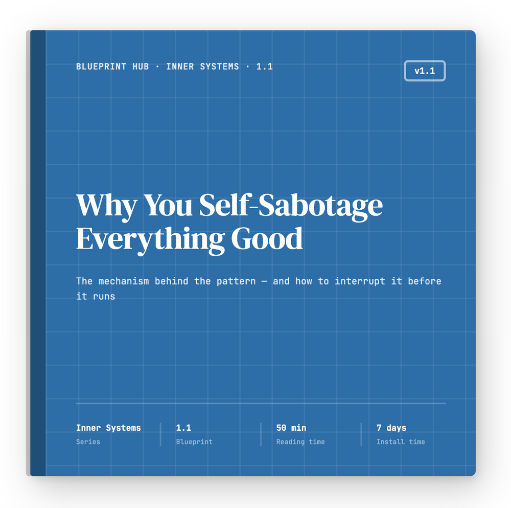 Why You Self-Sabotage Everything Good 1.1