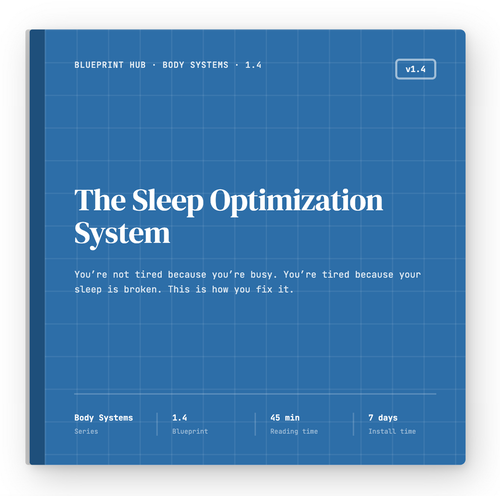 The Sleep Optimization System 1.4